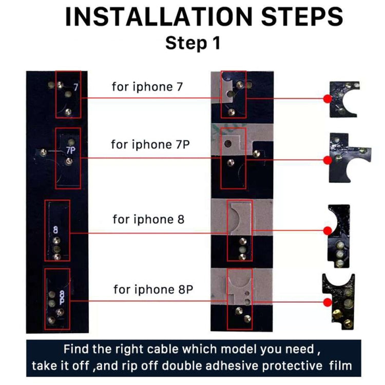 Nouveau bouton d'accueil design (2 ème) avec câble flexible pour iPhone 8 Plus/7 Plus/8/7