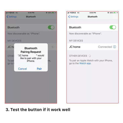 Nouveau bouton d'accueil design (2 ème) avec câble flexible pour iPhone 8 Plus/7 Plus/8/7