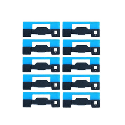 10 PCS Bouton d'accueil d'empreinte digitale Couverture de fer fixe pour iPad 5 / A1822 / A1823