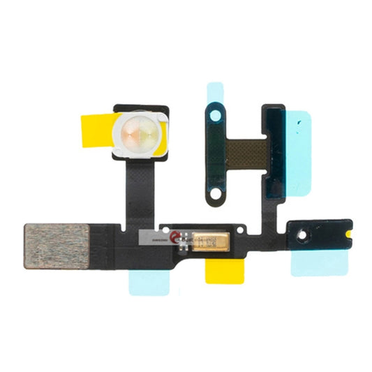 Bouton d'alimentation et lampe de poche + câble flexible de microphone pour iPad Pro 9,7 pouces / A1673 / A1674 / A1675