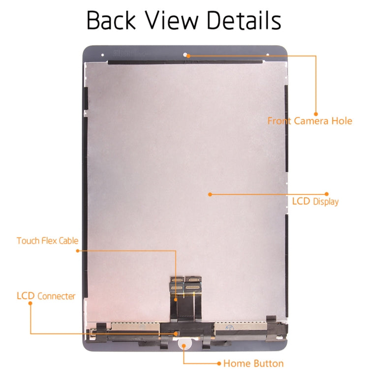 Écran LCD et numériseur complet pour iPad Pro 10,5 pouces A1709 A1701