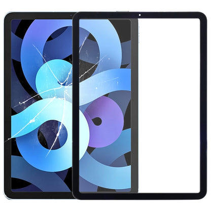 Lentille extérieure en verre de l'écran avant pour Apple iPad Air (2020) 10,9 pouces / A2316