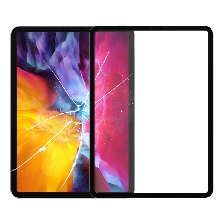 Lentille extérieure en verre de l'écran avant pour iPad Pro 11 (2021) A2301 A2459 A2460
