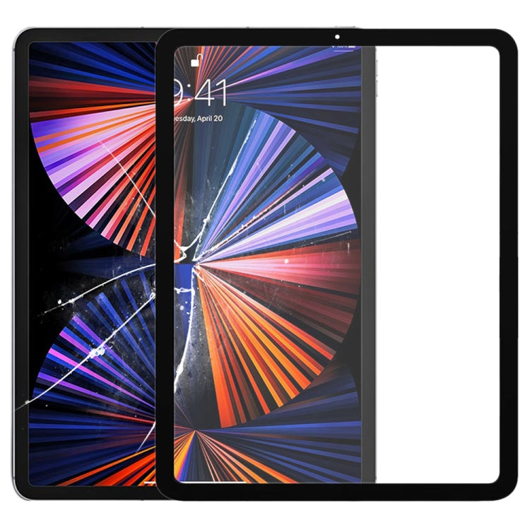 Lentille extérieure en verre de l'écran avant pour iPad Pro 12,9 pouces (2021) A2378 A2461 A2379