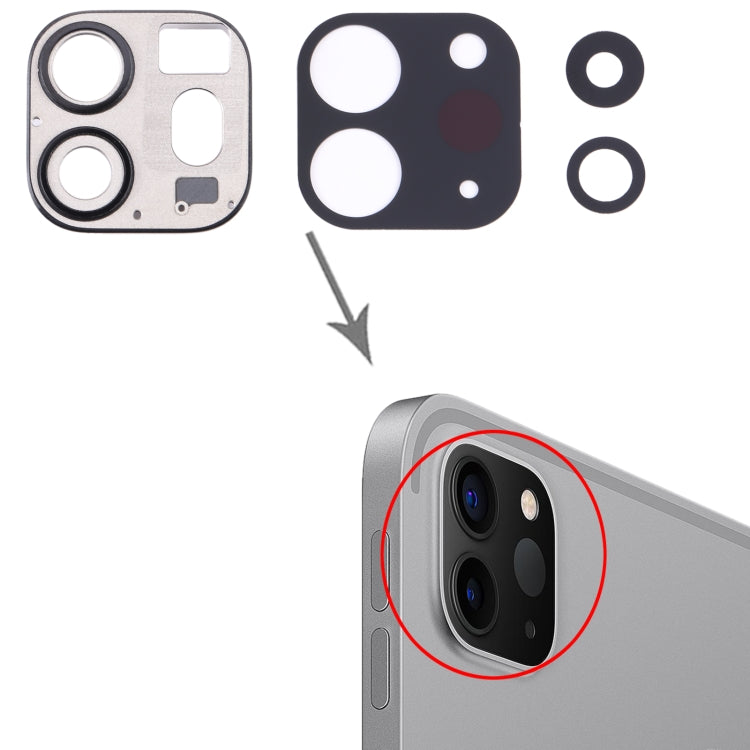 Pour iPad Pro 11 2021 2022 Couvercle d'objectif d'appareil photo
