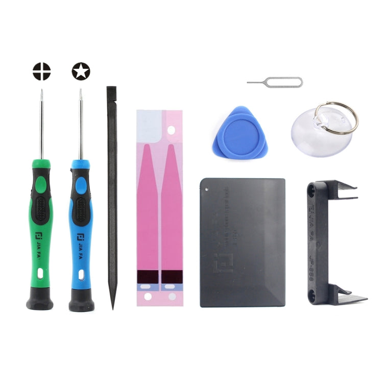 JIAFA JF-8157 Ensemble d'outils de réparation de batterie 9 en 1 pour iPhone SE & 5s & 5c & 5
