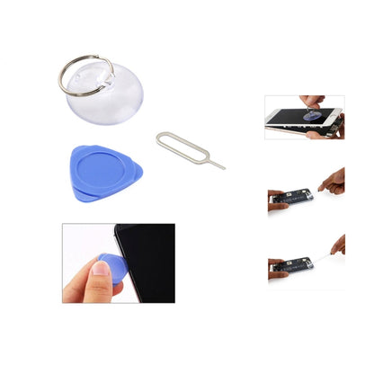 JIAFA JF-8157 Ensemble d'outils de réparation de batterie 9 en 1 pour iPhone SE & 5s & 5c & 5