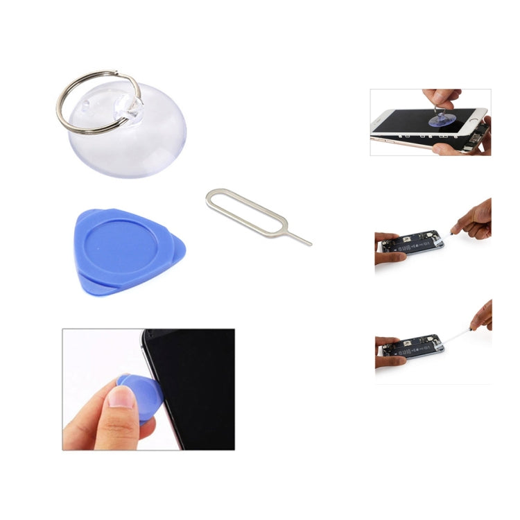 JIAFA JF-8159 Ensemble d'outils de réparation de batterie 9 en 1 pour iPhone SE & 5s & 5c & 5