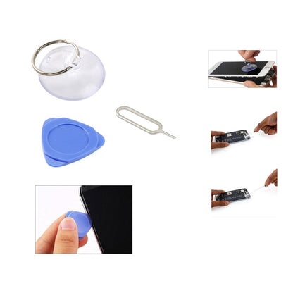 JIAFA JF-8159 Ensemble d'outils de réparation de batterie 9 en 1 pour iPhone SE & 5s & 5c & 5