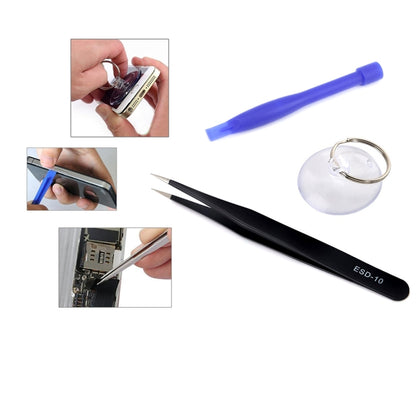 JIAFA JF-8165 Ensemble d'outils de réparation de batterie 6 en 1 pour iPhone SE & 5s & 5c & 5