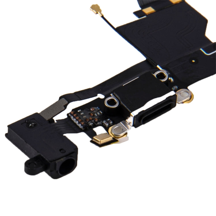 Port de charge d'origine + câble audio flexible pour iPhone SE
