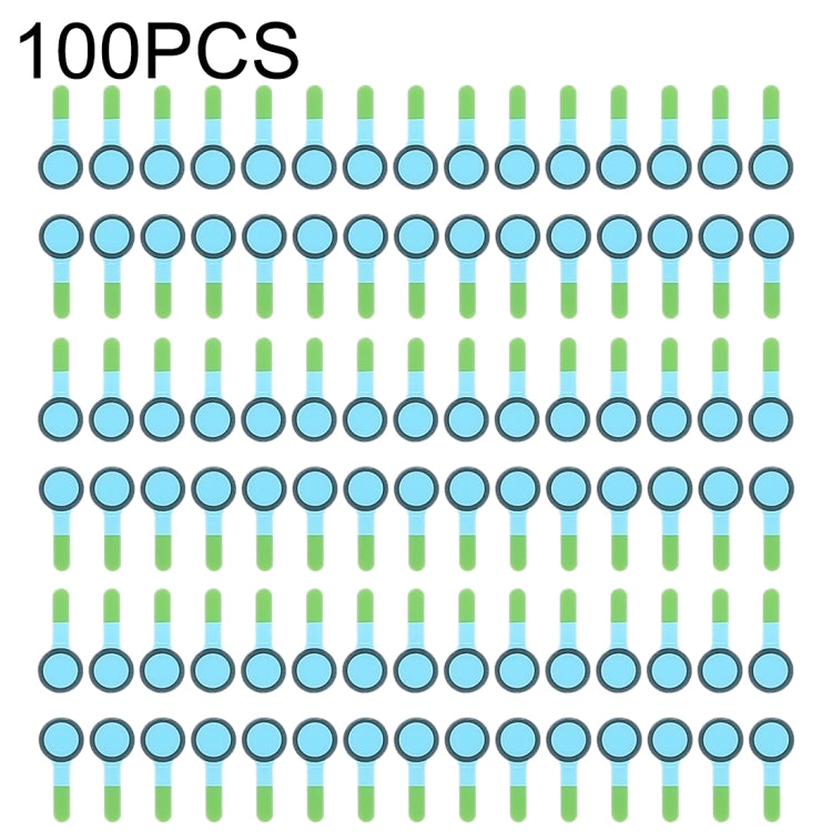 100 PCS Caméra Avant (Petite) Coussinets en Mousse Éponge pour iPhone X