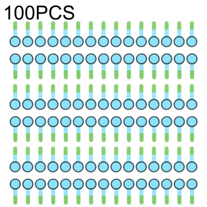 100 PCS Caméra Avant (Petite) Coussinets en Mousse Éponge pour iPhone X