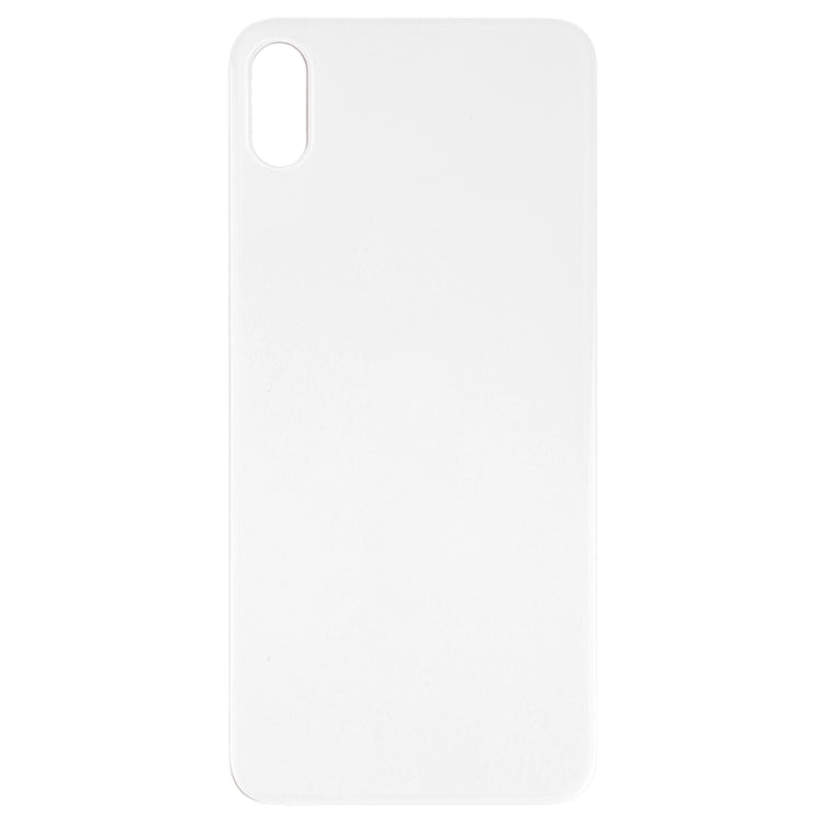 Couvercle de batterie arrière en verre avec grand trou de caméra, remplacement facile, avec adhésif pour iPhone X