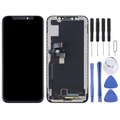 Ensemble complet d'écran LCD et de numériseur en matériau OLED d'origine pour iPhone X