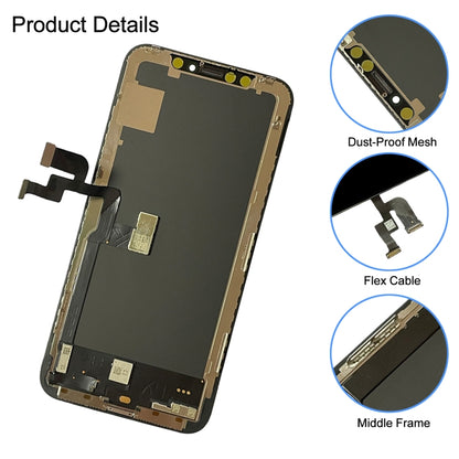 Écran LCD matériel GX OLED et assemblage complet de numériseur pour iPhone X