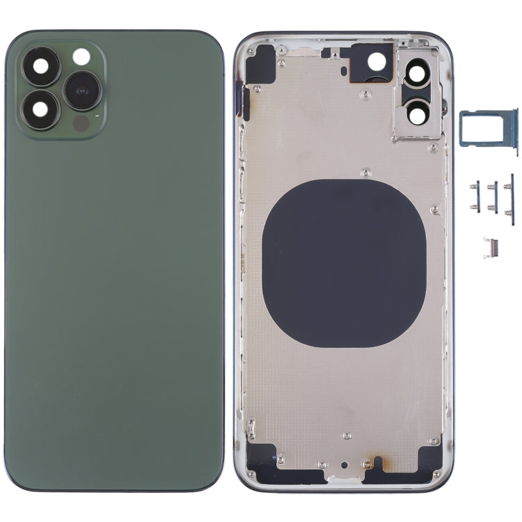 Coque arrière avec apparence imitation de l'iP13 Pro pour iPhone X