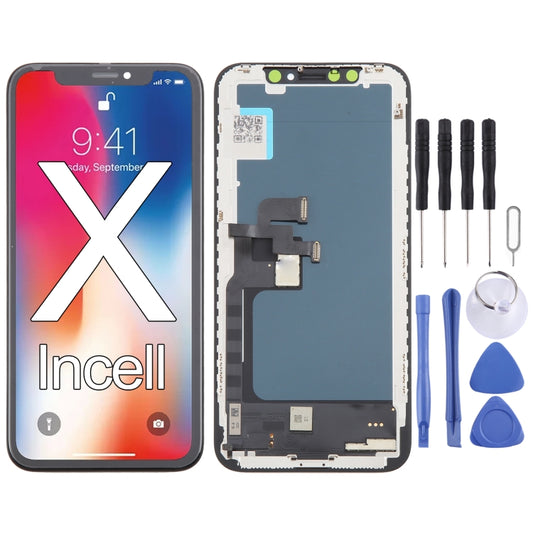 Ensemble numériseur matériel TFT incell (LCD + cadre + pavé tactile) pour iPhone X, For iPhone X (Incell)