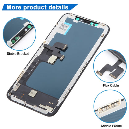 Ensemble numériseur matériel TFT incell (LCD + cadre + pavé tactile) pour iPhone X, For iPhone X (Incell)