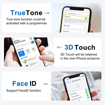 Ensemble numériseur matériel TFT incell (LCD + cadre + pavé tactile) pour iPhone X, For iPhone X (Incell)