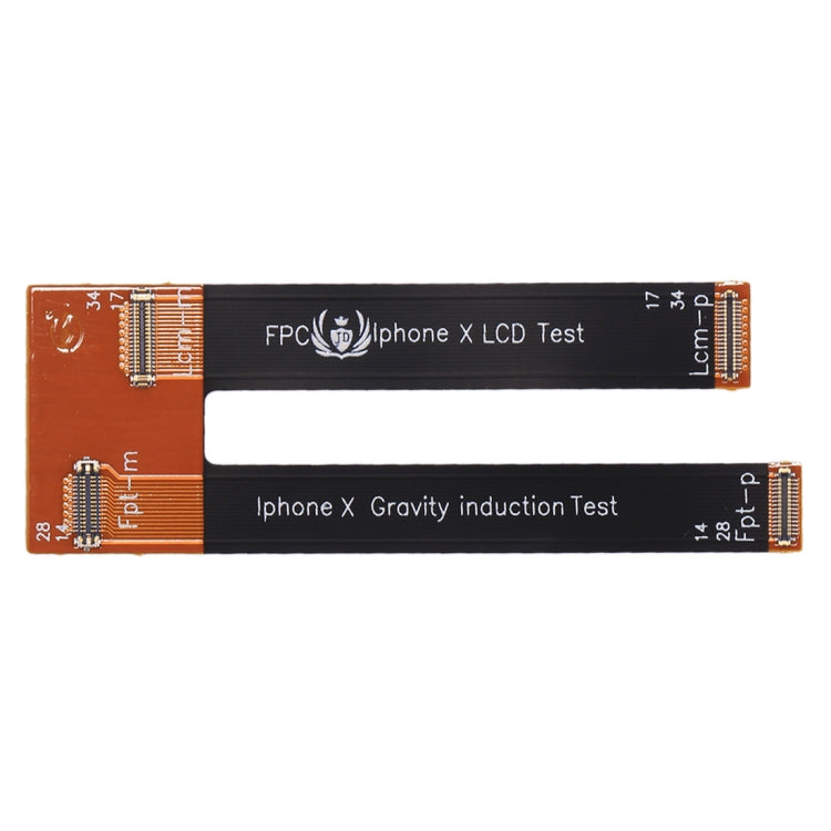 Écran LCD d'origine et câble flexible de test d'induction par gravité pour iPhone X