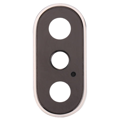 Bague d'objectif de caméra arrière pour iPhone X