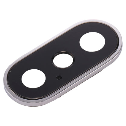 Bague d'objectif de caméra arrière pour iPhone X