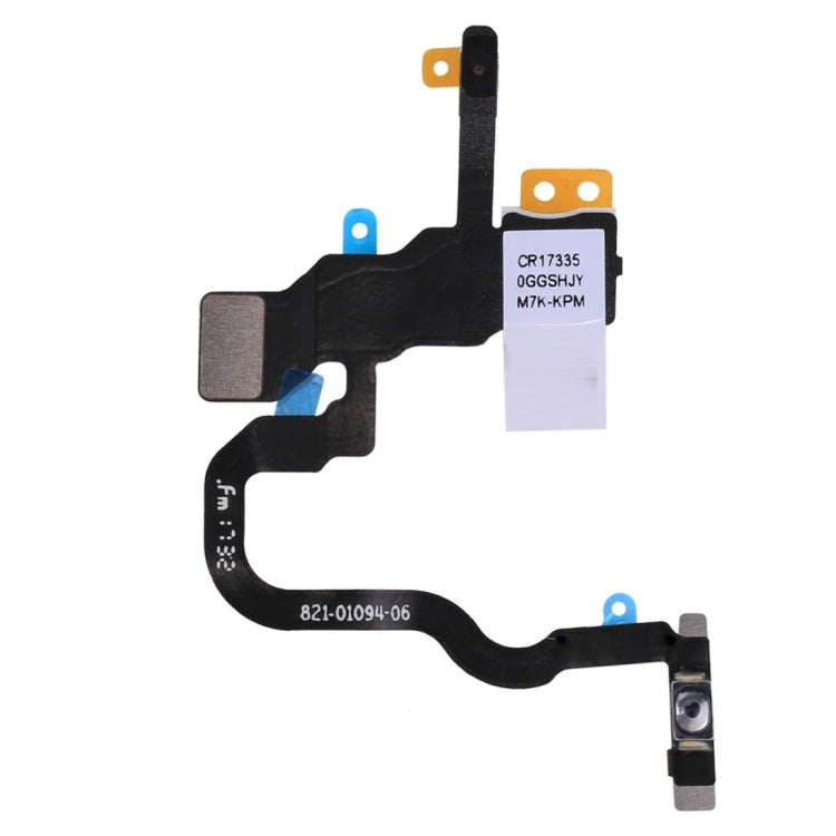 Câble flexible pour bouton d'alimentation et lampe de poche pour iPhone X