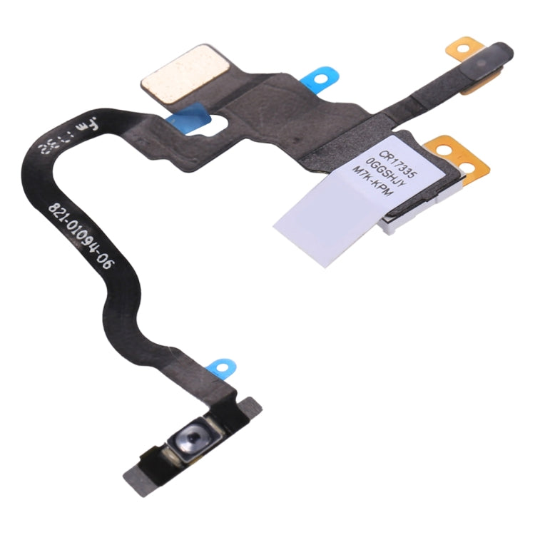 Câble flexible pour bouton d'alimentation et lampe de poche pour iPhone X
