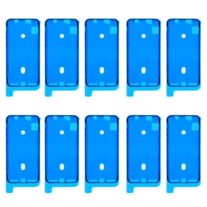 Autocollants adhésifs imperméables pour cadre LCD, 10 pièces, pour iPhone X