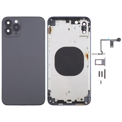 Coque arrière avec imitation d'apparence de l'iP14 Pro Max pour iPhone XS Max