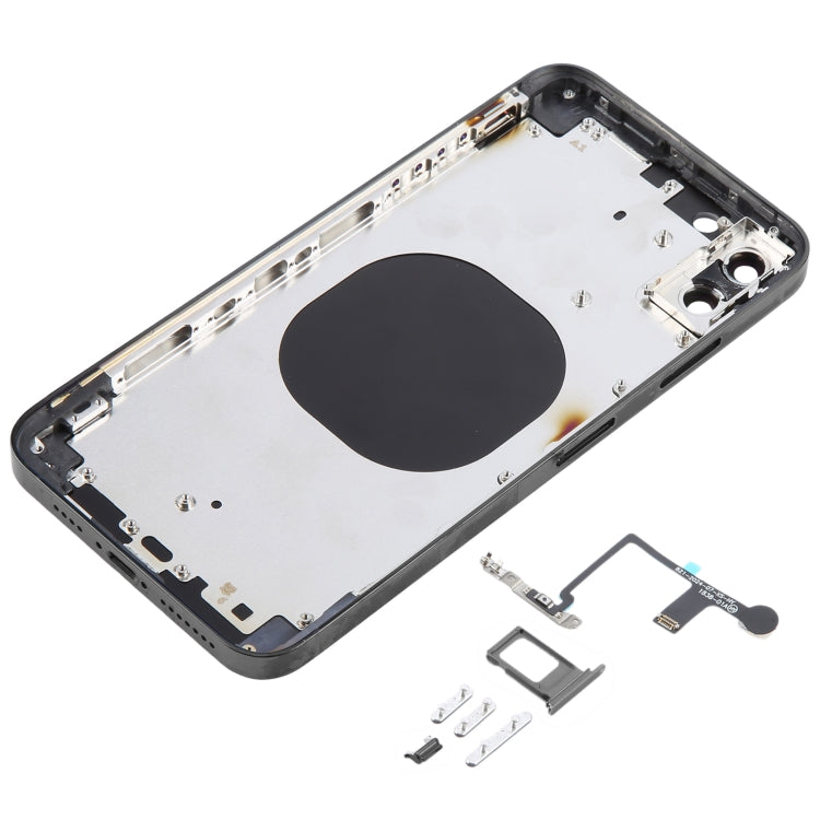 Coque arrière avec imitation d'apparence de l'iP14 Pro Max pour iPhone XS Max