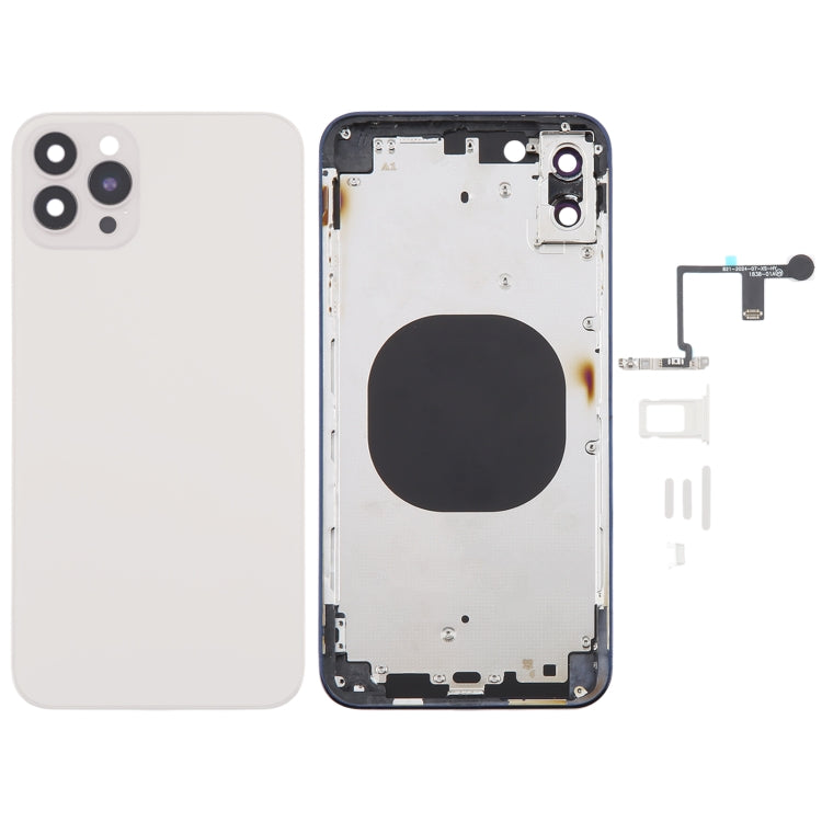 Coque arrière avec imitation d'apparence de l'iP14 Pro Max pour iPhone XS Max