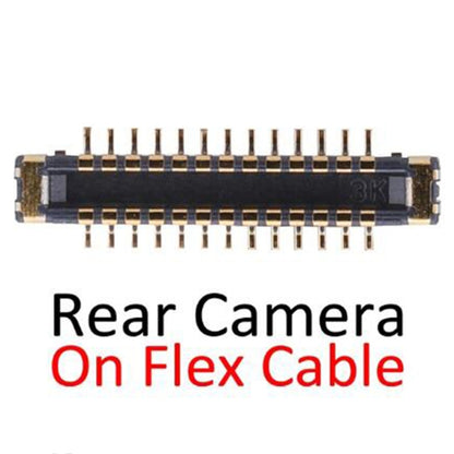 Connecteur FPC de caméra arrière sur câble flexible pour iPhone XS Max