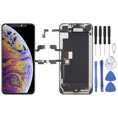 Écran LCD d'origine et numériseur complet avec câble flexible pour haut-parleur et écouteur pour iPhone XS Max