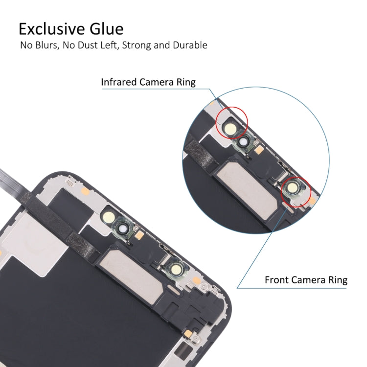 Écran LCD d'origine et numériseur complet avec câble flexible pour haut-parleur et écouteur pour iPhone XS Max