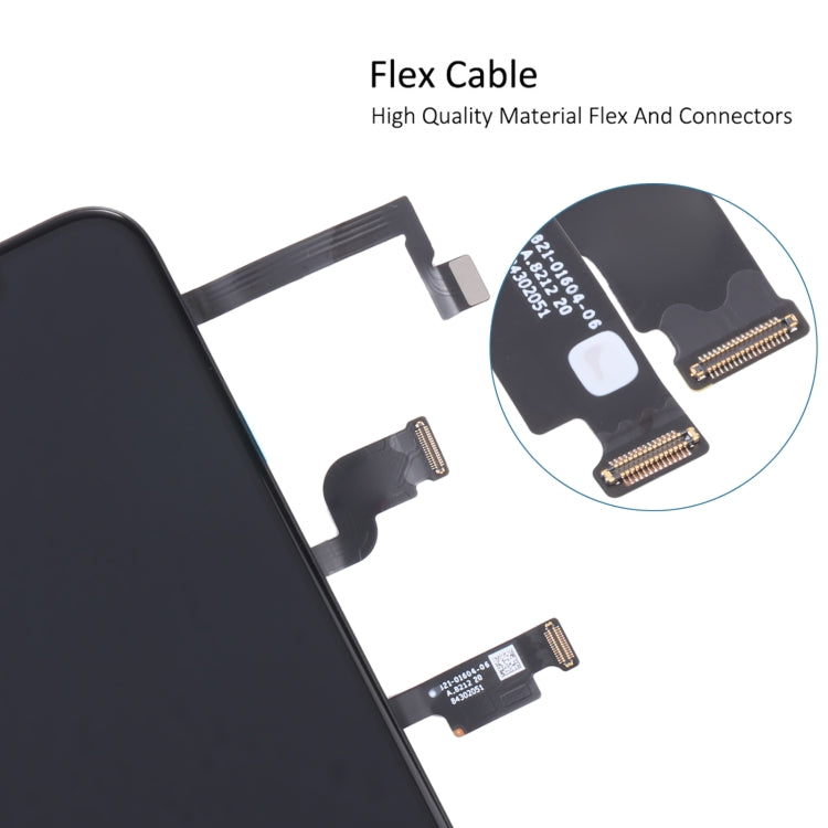 Écran LCD d'origine et numériseur complet avec câble flexible pour haut-parleur et écouteur pour iPhone XS Max