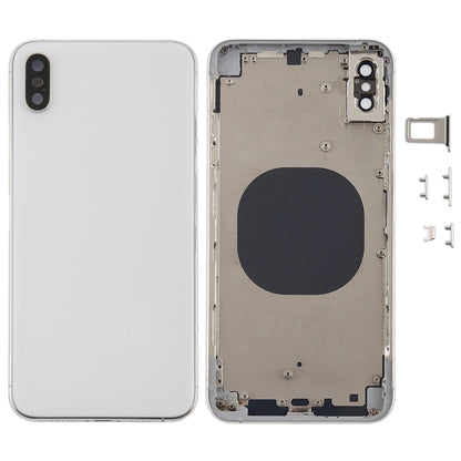 Coque arrière avec objectif d'appareil photo, plateau pour carte SIM et touches latérales pour iPhone XS Max