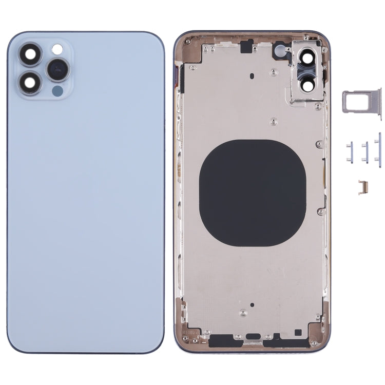 Couvercle du boîtier arrière avec imitation d'apparence de l'iP13 Pro Max pour iPhone XS Max
