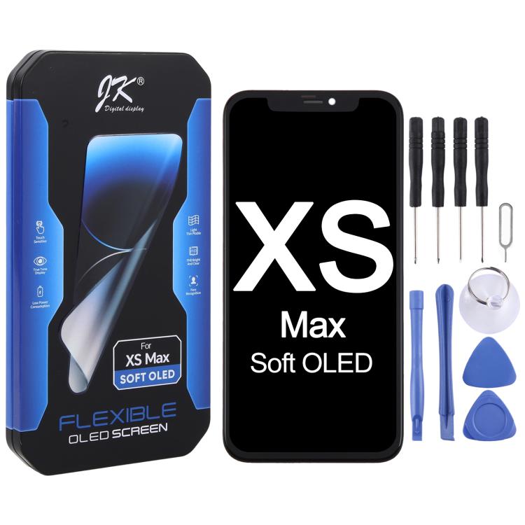 Écran LCD OLED souple JK pour iPhone XS Max, For iPhone XS Max