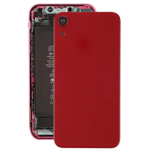 Couvercle arrière de la batterie avec lunette, objectif et adhésif pour appareil photo arrière pour iPhone XR