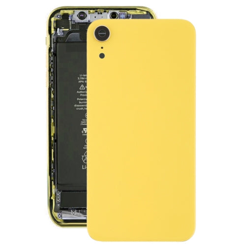 Couvercle arrière de la batterie avec lunette, objectif et adhésif pour appareil photo arrière pour iPhone XR