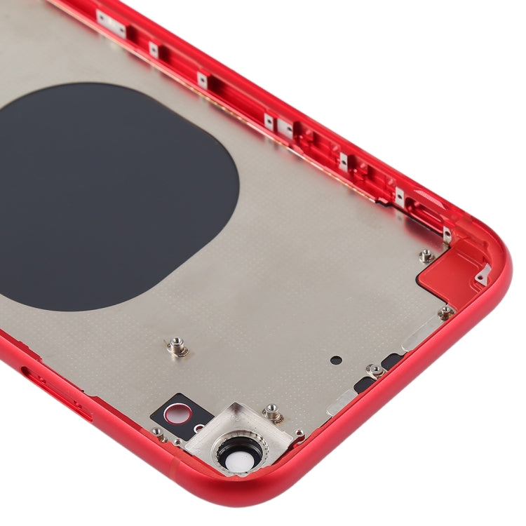 Couvercle du boîtier arrière avec objectif de l'appareil photo, plateau pour carte SIM et touches latérales pour iPhone XR