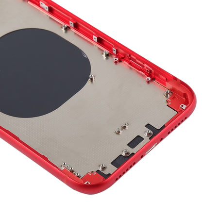 Couvercle du boîtier arrière avec objectif de l'appareil photo, plateau pour carte SIM et touches latérales pour iPhone XR