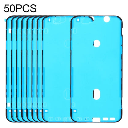 Autocollants adhésifs imperméables pour cadre LCD, 50 pièces, pour iPhone XR