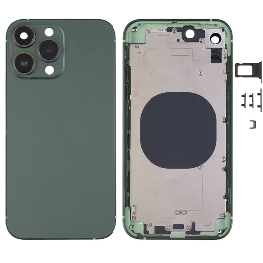 Couvercle du boîtier arrière à cadre givré avec imitation d'apparence de l'iP13 Pro pour iPhone XR
