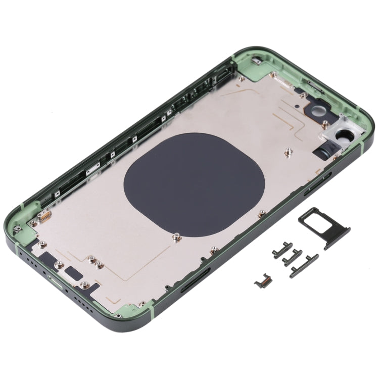 Couvercle du boîtier arrière à cadre givré avec imitation d'apparence de l'iP13 Pro pour iPhone XR
