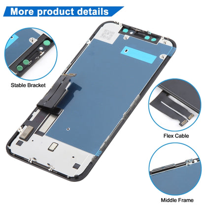Écran LCD YK pour iPhone XR avec assemblage complet de numériseur