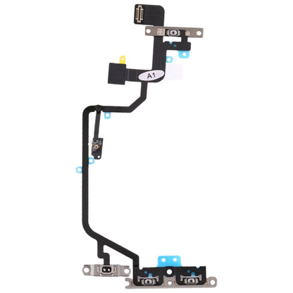Lampe de poche, bouton d'alimentation et bouton de volume, câble flexible pour iPhone XR
