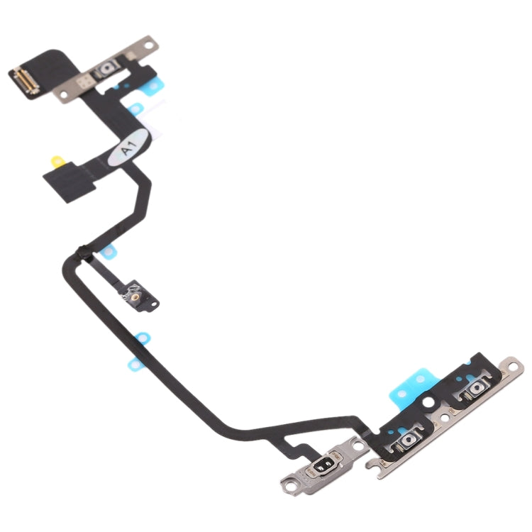 Lampe de poche, bouton d'alimentation et bouton de volume, câble flexible pour iPhone XR
